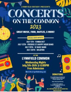 Concerts on the common lynnfield