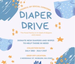 Diaper Drive summer 2023